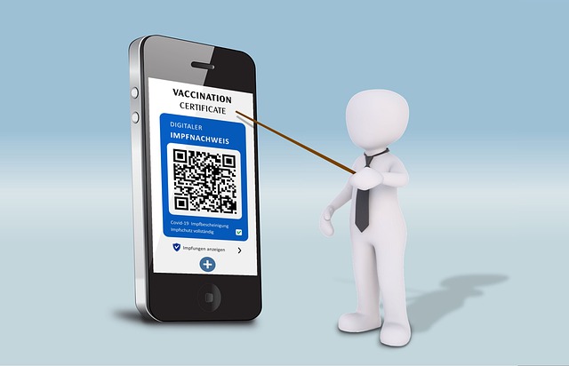 QR-код прививки от коронавируса